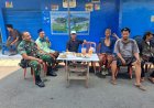 Hadiri Ta'ziah, Babinsa Kalisari Beri Dukungan Moril Keluarga Duka   