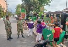 Jumat Berkah di Depan Koramil Bubutan, Wadanramil dan Tim Umroh Bagikan Makanan Gratis untuk Warga