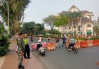 Babinsa Koramil Tegalsari Bersama 3 Pilar Amankan Car Free Day di Jalan Raya Darmo