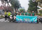Babinsa Koramil Sukolilo Siaga Amankan Car Free Day di Kawasan MERR Surabaya