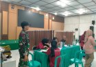 Babinsa Koramil Gayungan Pantau dan Dampingi Proses SPMB di SMKN 3 Surabaya