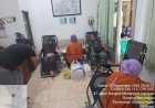 Peduli Sesama, Babinsa Rungkut Lakukan Donor Darah di Masjid Al Wahyu