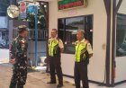 Babinsa Ngagel Patroli Kantor PGN Solution, Pastikan Keamanan Wilayah Tetap Kondusif